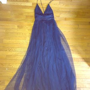 Formal floor-length dress